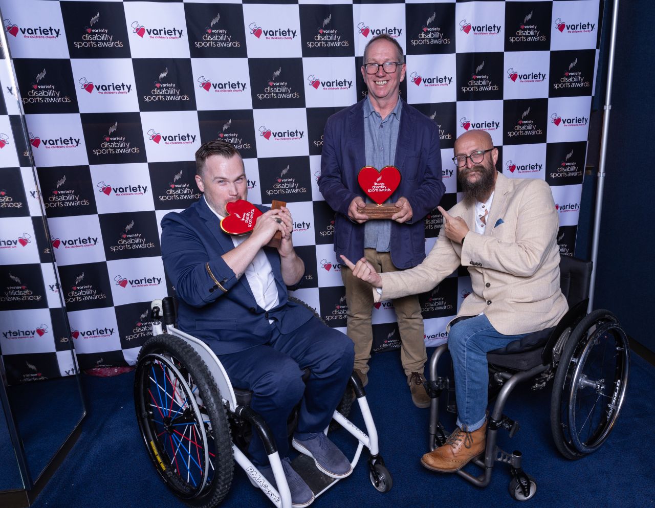 Martin Austin presents the Nimbus Disability Award for Unsung Hero